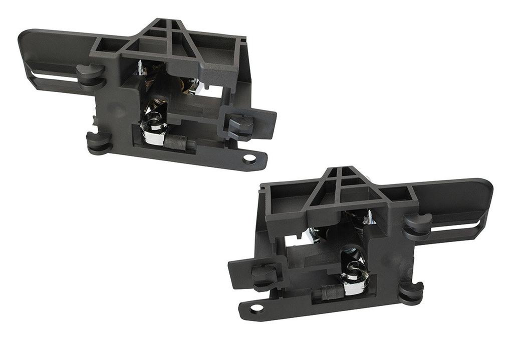 Nissan Qashqai 2007- interior door handle front = rear CHROME left + right 2 pcs SET