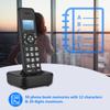 Bisofice D1002B Cordless Phone with Answering Machine Caller ID/Call Waiting 1.6 Inch Backlight LCD