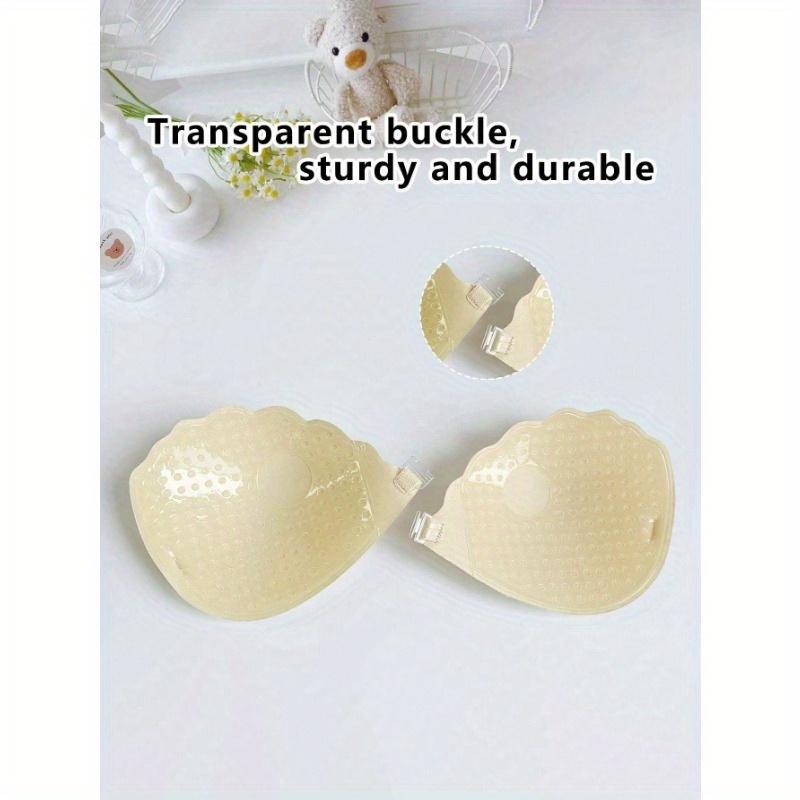 1pc Push Up Lace Invisible Push Up Bra With Transparent Straps For Women Wedding Dresses, Suspenders, Bras
