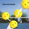 High Visibility 40 Holes Pickleball Good Performance Pickleball Training Ball  Practice Accessories