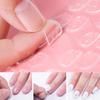 SBS 120Pcs Clear Double Sided Fake Art Nails Adhesive Tapes Sticker Faux Fingernails