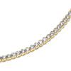 2.5MM BEZEL TENNIS BRACELET GOLD