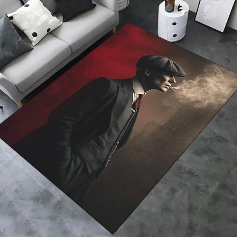 Thomas Shelby Carpet Rug for Living Room Bedroom Home Sofa Decoration,Kids play Non-slip Floor Mat