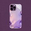 Стильный металлический фиолетовый жидкий для чехла iphone для чехла iphone 17 Модный чехол fundas Стекло для iPhone 17 16 15 14 13 pm Pro Plus