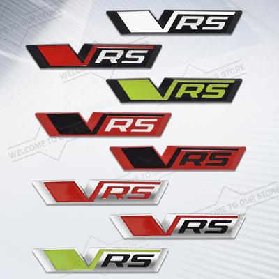 Xnapd1 Автостайлинг Новый значок VRS на кузов и багажник, 3D металлическая решетка, наклейки для Octavia Enyaq RS Elroq Kushaq Citigo Superb Scala