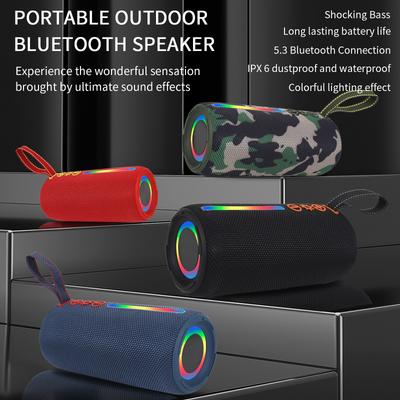 Bluetooth-динамик портативный уличный портативный бас RGB свет беспроводной аудио оптовая продажа