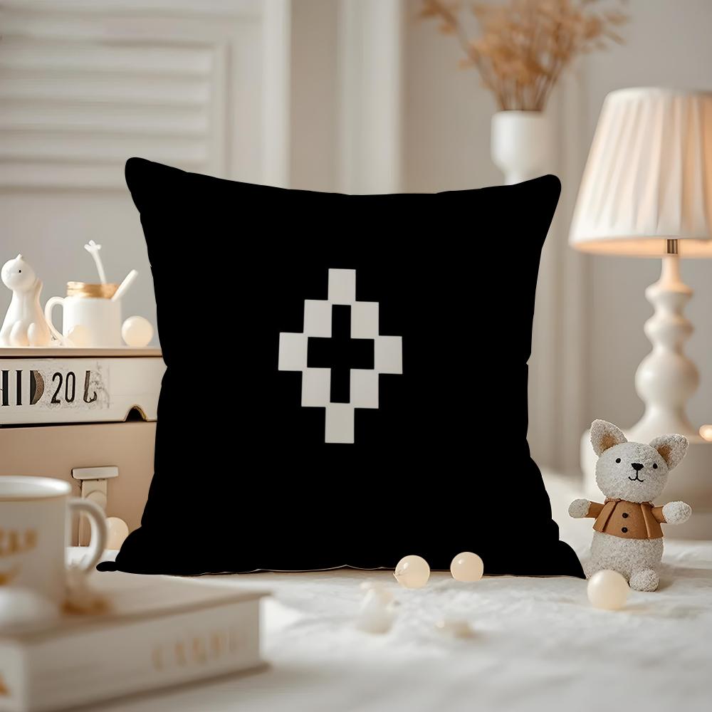 Anime MMarcelo BBurlon Cushion Cover Antidustmite Pillowcase Invisible zipper silky short plush Sofa cushion cover