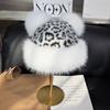 Милая плюшевая шапка с ушками медвежонка для женщин на зиму, универсальная шапка, подчеркивающая лицо, с защитой ушей, плюс бархатная теплая шапка в монгольском стиле для северо-востока