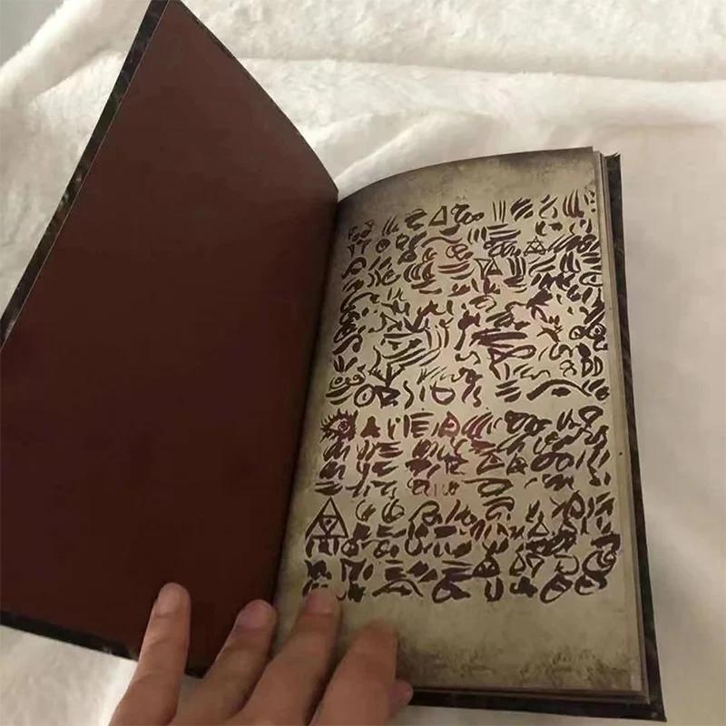 Некрономикон Книга Темной Магии, Блокнот для Призыва Демонов Зловещих Мертвецов, Декор, Реквизит для Фильма Ужасов, Подарок для Коллекции, Декор на Хэллоуин