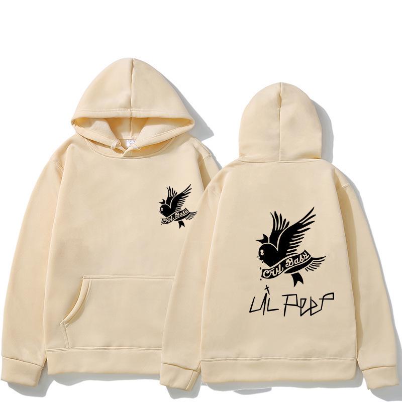 Унисекс худи в уличном стиле Lil Peep