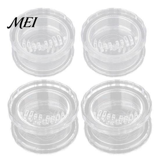 Manual Garlic Masher Mincer Tool, Multi-Purpose Rotating Press, Bite-Teeth Crushing Pickling Ingredient Chopper Structure Masher, Transparent Easy to