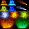 DJ Свет 150 Вт Цветной луч Вращающаяся голова Свет с рисунком DMX512 Управление Для сцены Вечеринки Свадьбы Мероприятия Световое шоу