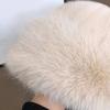 Bucket Hat Plush Basin Cap Korean Style Solid Beanie Casual Faux Fur Mink Hat  Autumn