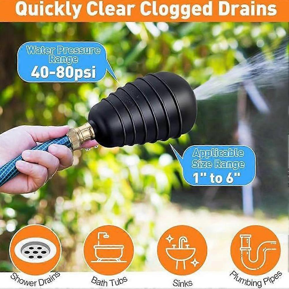 Drainage Cleaning Bag Uses Water To Quickly Clear Blockages