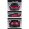 WELLY 1/24 Aston Martin DBS Superlaggera High Quality Alloy Sport Car Model Diecast Metal Track Racing Vehicle Children Toy Gift