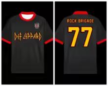 Лето Новая Def Leppard Rock Brigade Футбольная Майка Мужская Женская Спортивная Футболка Дышащая Быстросохнущая Уличная Одежда Семейные Детские Футболки