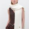 Halden Soft Wool Knit Muffler (M038_ivory)