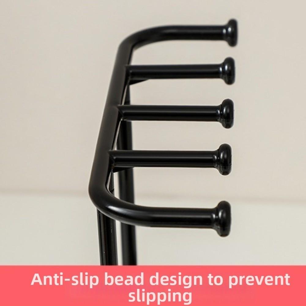 Portable Jewelry Display Holder Double Layer Jewelry Storage Rack Jewelry Organizer Home Display