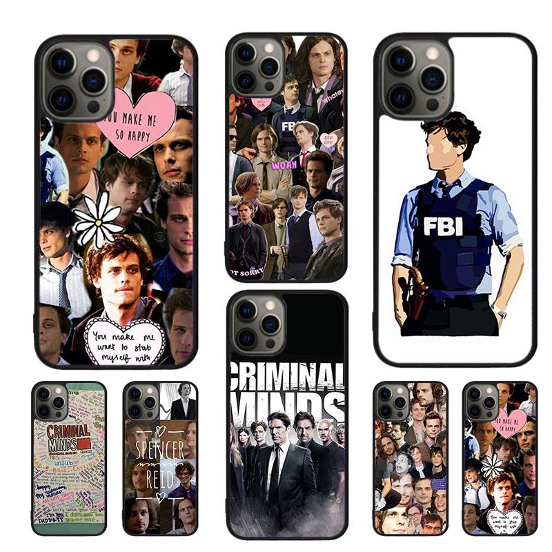 Чехол для мобильного телефона Criminals Minds TV для iPhone 17 Air 16e 15 14 12 13 11 Pro MAX apple Plus Coque