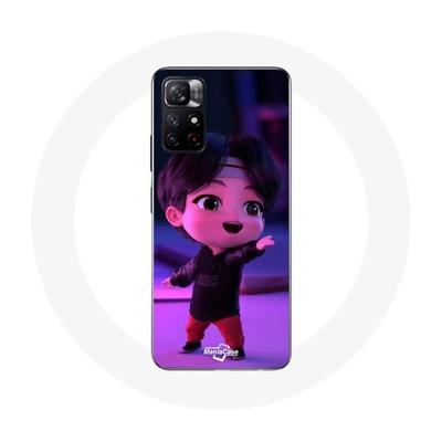 Coque - Xiaomi - Redmi Note 11s 5G - BTS TinyTAN Jin Animation - Souple - Mixte
