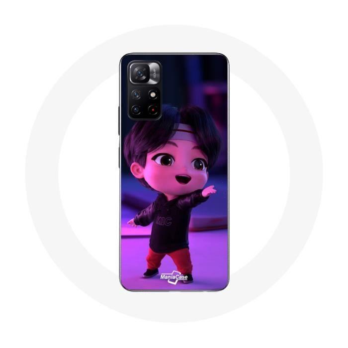 Coque - Xiaomi - Redmi Note 11s 5G - BTS TinyTAN Jin Animation - Souple - Mixte