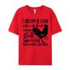 I Dream Of A Day When Chickens Can Cross TShirt Family Tops Shirts For Unisex Cotton Top TShirts Casual Cheap