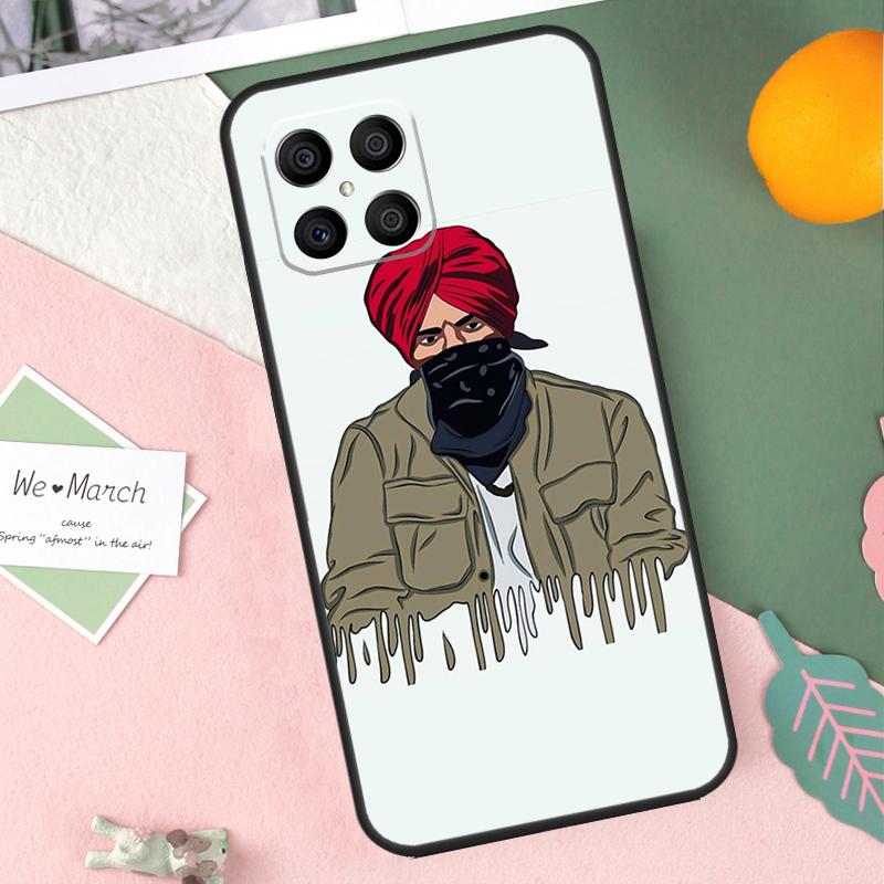 Чехол для Sidhu Moosewala Case для Honor X8b X9b X9c X9a X8a X8 X9 50 70 90 Lite Honor 200 Lite Magic 7 5 6 Pro