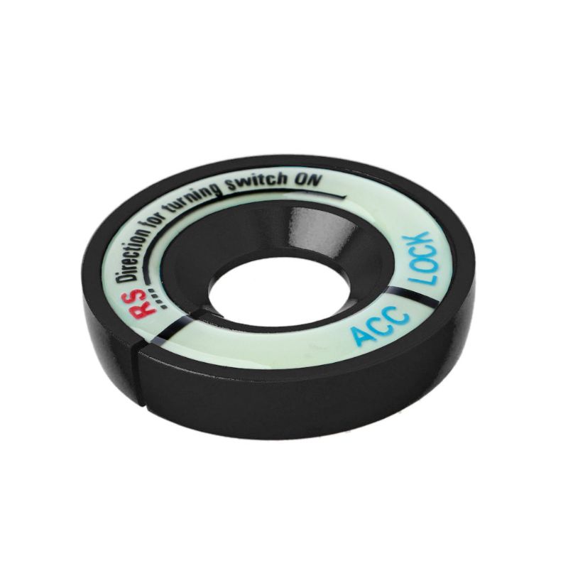 Автомобильная светящаяся наклейка на брелок для ключей зажигания для Skoda Octavia Fabia YETI VW Passat Bora POLO GOLF 6 Jetta MK5 MK6