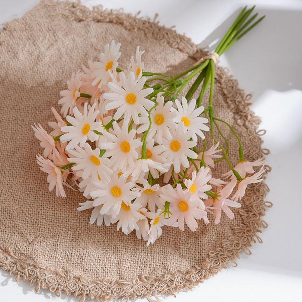 Роскошные цветы ромашки ветка реалистичный искусственный цветок праздник вечеринка свадьба