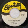 7-дюймовая пластинка ЛЛОЙД ПРАЙС - Lawdy Miss Clawdy / Mailman Blues 428 Specialty 1952 США Блюз Б/у