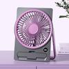 Портативный настольный вентилятор с ЖК-дисплеем, 5-ступенчатая регулировка, настольный воздухоохладитель, для спальни