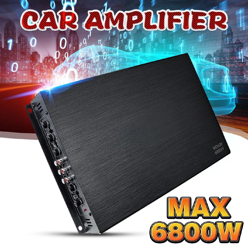 Автомобильный усилитель 4 канала DC 12V 6800W Аудио Стерео Бас Динамик Автомобильные Аудио Усилители Сабвуфер