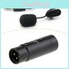 Адаптер для 35-мм микрофона, гнездо 3-pin XLR, штекер с интегрированным преобразователем фантомного питания