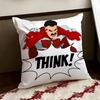 IInvincible OOmni Man Cushion Cover Reversible Soft Durable Pillow Cover Home  Car MultiScene Use for Daily Comfort
