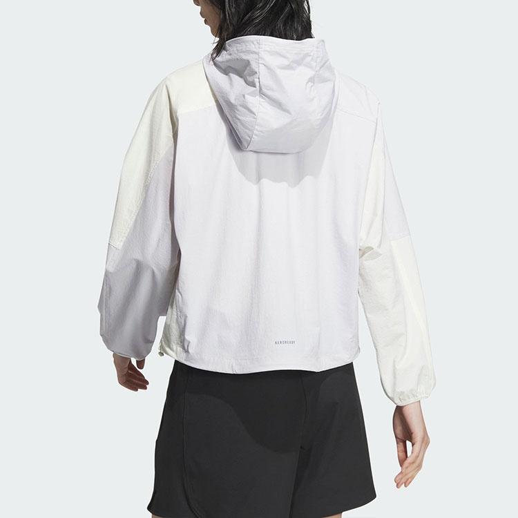 Adidas LIGHTWEIGHT COLOURBLOCK JACKET Jackets & Coats Women's Jade White JI9807