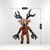 99 Nights Survival Plush Toy Elk And White Owl Stuffed Animal Pillow Sitting Standing Doll Christmas Gift