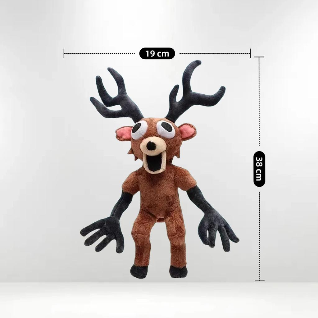99 Nights Survival Plush Toy Elk And White Owl Stuffed Animal Pillow Sitting Standing Doll Christmas Gift