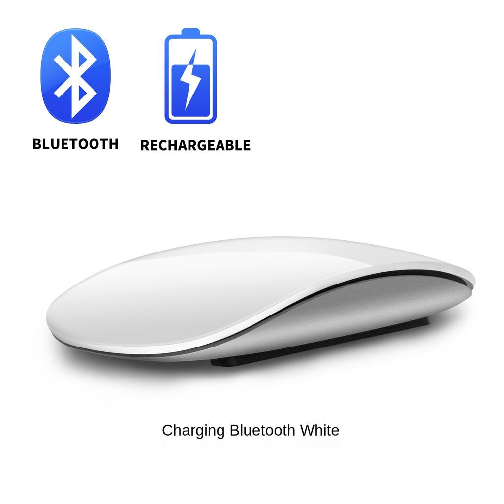 Беспроводная мышь Bluetooth Magic Silent Rechargeable Laser Computer Mouse Тонкая эргономичная мышь для ПК