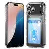 Чехол для мобильного телефона для IPhone 17 2-в-1 Защитный чехол для мобильного телефона ТПУ+ПК Прозрачный чехол для мобильного телефона для IPhone 17 Аксессуары для мобильного телефона