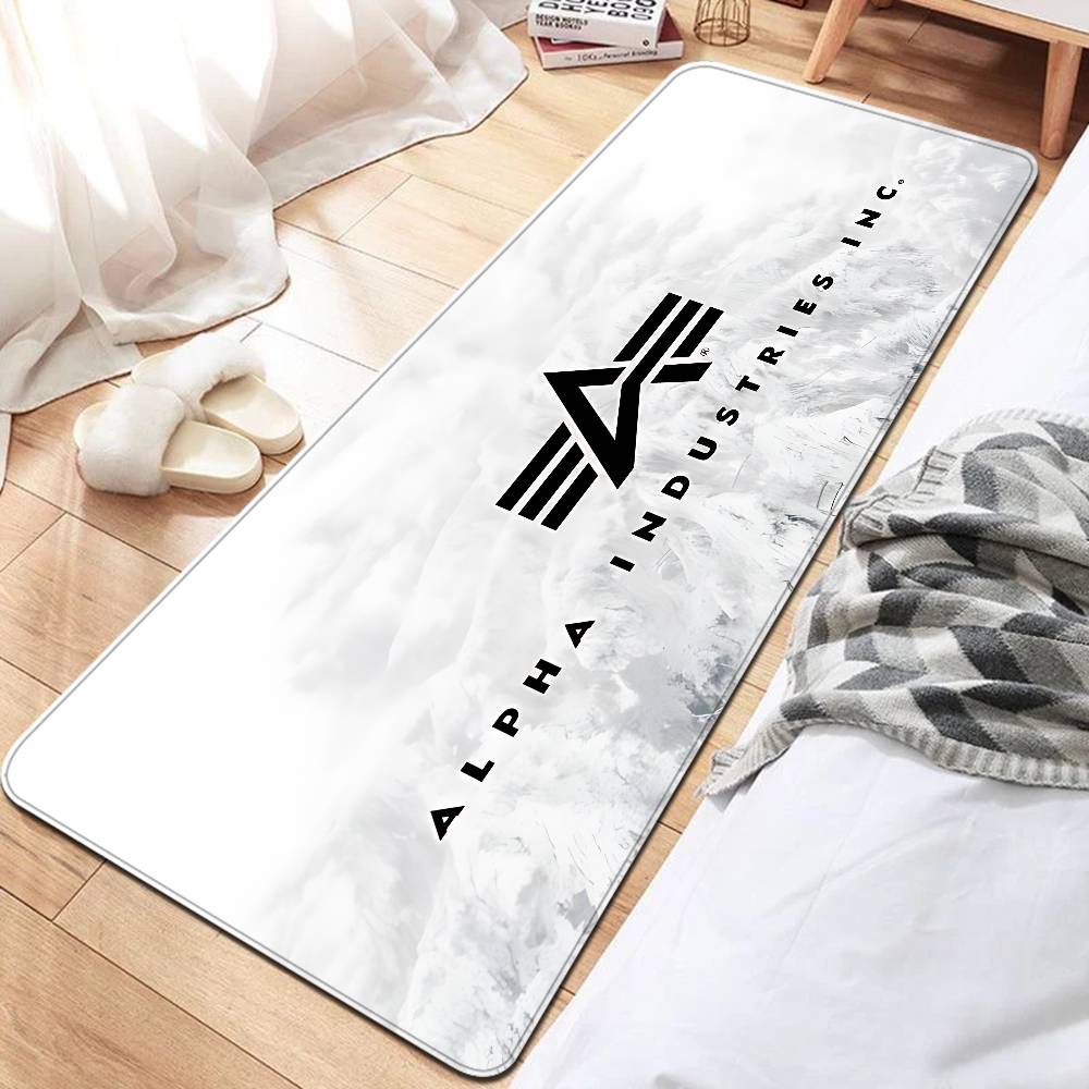 Alpha La Industries Коврик для пола Прямоугольный Противоскользящий Домашний Мягкий Коврик для ванной Прихожая Внутренний Наружный Коврик Приветственный Коврик для двери