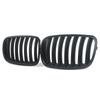 For BMW X5 E70 X6 E71 2007-2013 ABS Car Grille Front Kidney Grill Single Line Matte Black 51137157687 51137157688 51137185223