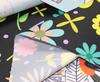 Outdoor Dekostoffe Oxford - Motiv Herbstblumen I Dx016