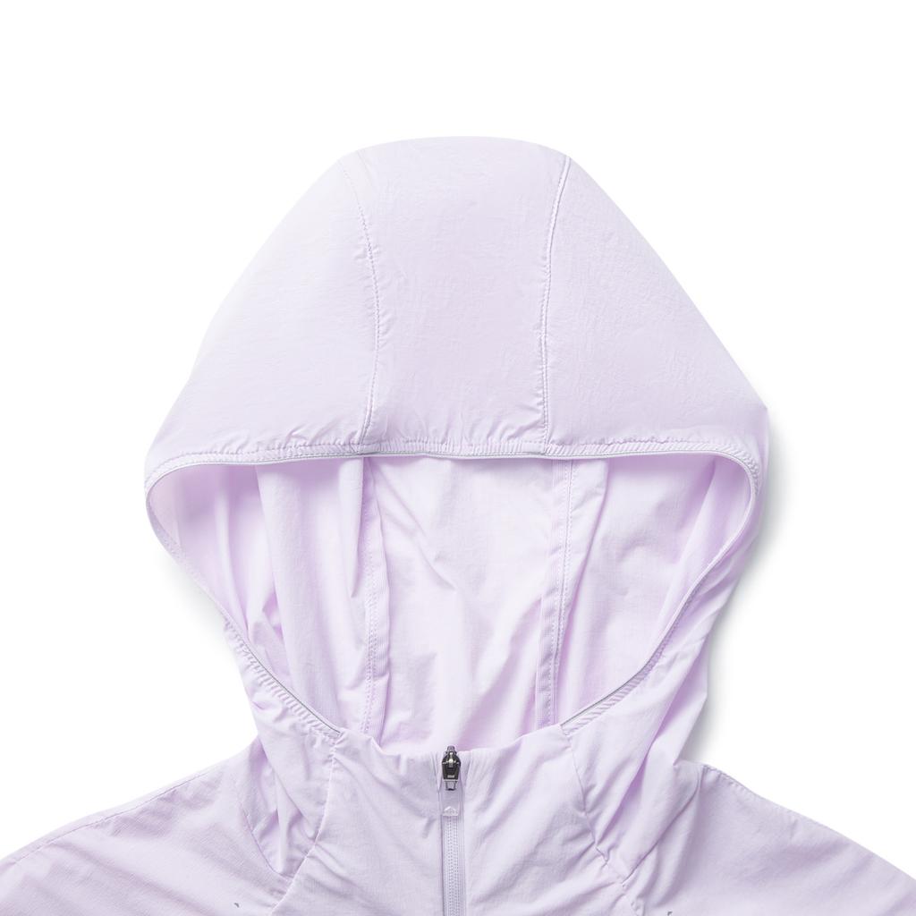 Li Ning Lightweight Color Block UV Protection Hooded Jacket Women Outerwear AFDV248-6