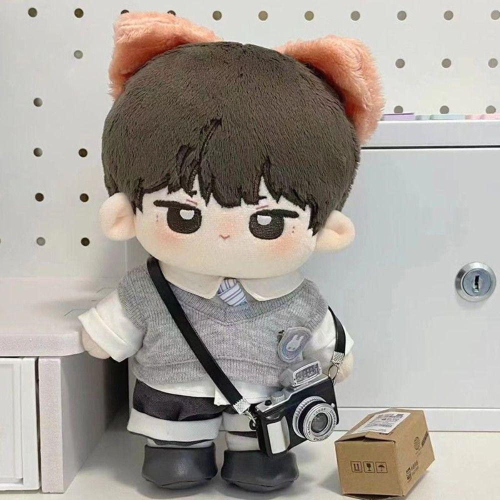 Tie Plush Dolls Clothes Kawaii Doll Handmade Clothes Only Selling Clothes Doll Vest Set Gift