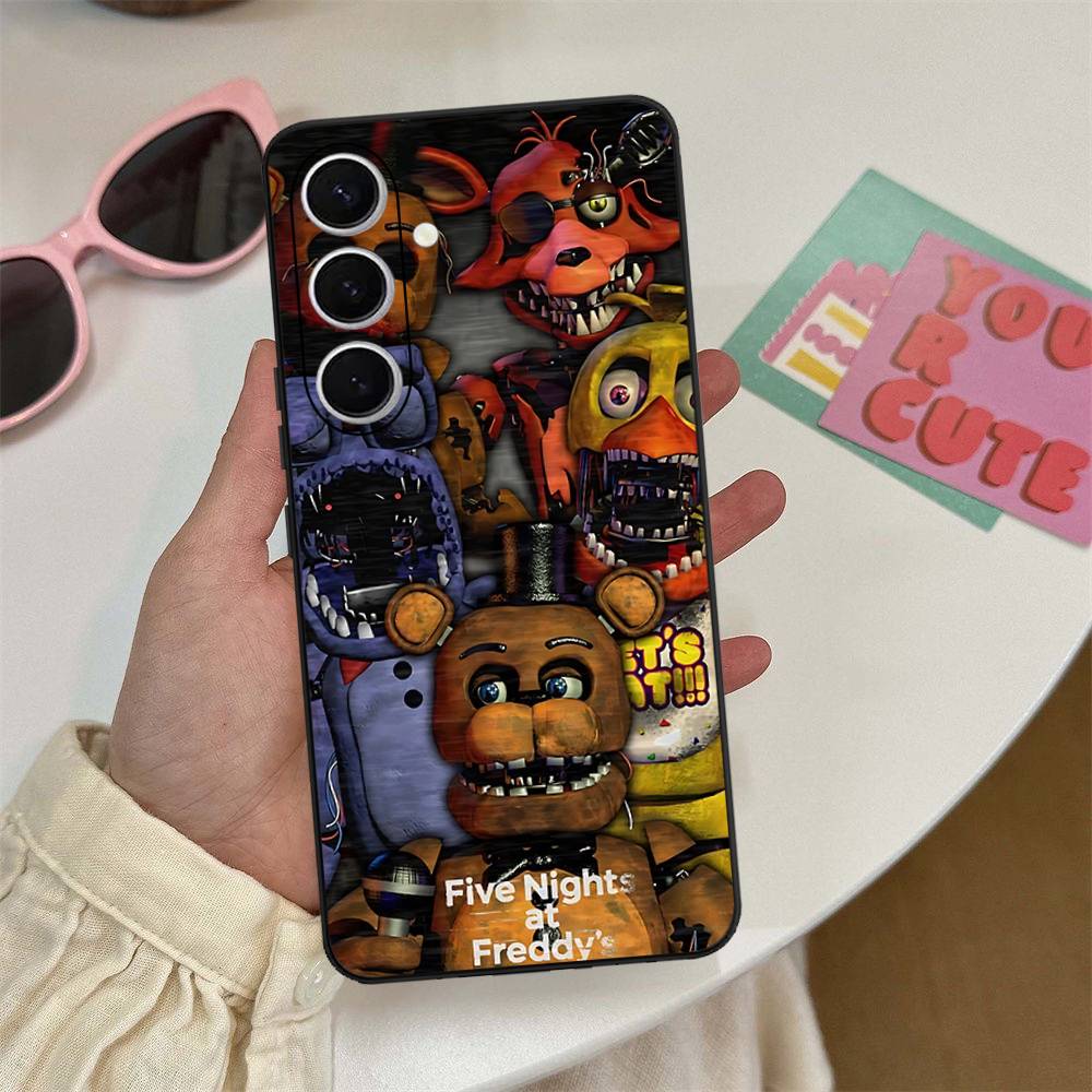 Чехол для телефона F-Five N-Nights At F-FreddyS Для Samsung S 24 Fe 25 Ultra Plus 20 Lite 21 30 22 23 24 22 Ultra 5G Fundas
