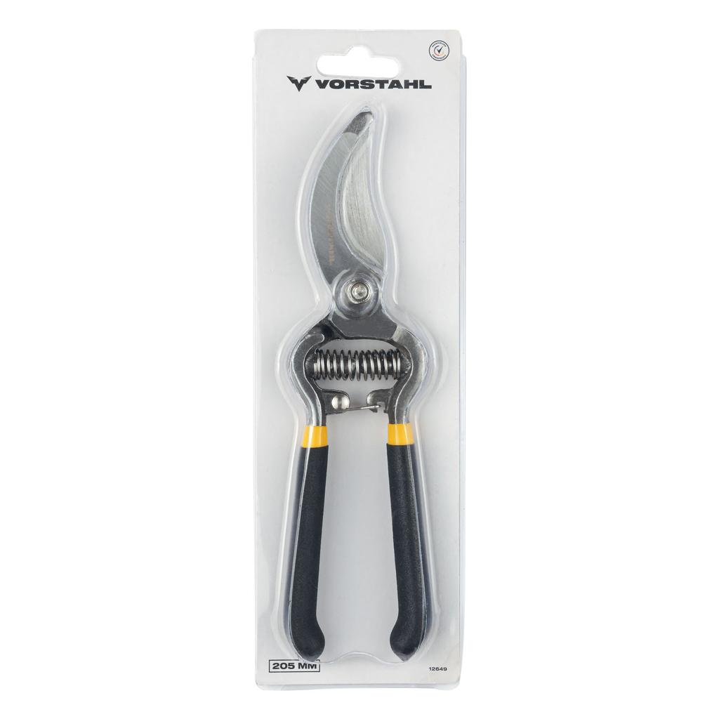HAND GARDEN PRUNING SHEAR for shrubs, flower branches, SHARP 205mm Vorstahl