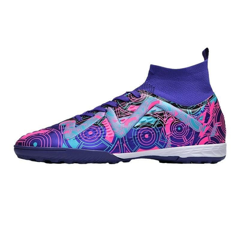 2025 внешняя торговля гвоздь сломанные футбольные бутсы тренировочные новые мужские футбольные бутсы длинные гвозди высокая цена