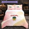 FC Augsburg FC Themed Bedding 3Pcs Duvet Cover Set Decorative Bed Linen For Teen Room Home Decoration
