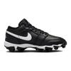 Air Jordan 1 Low Cleat GS Black White Kids Sneakers HF6885-001