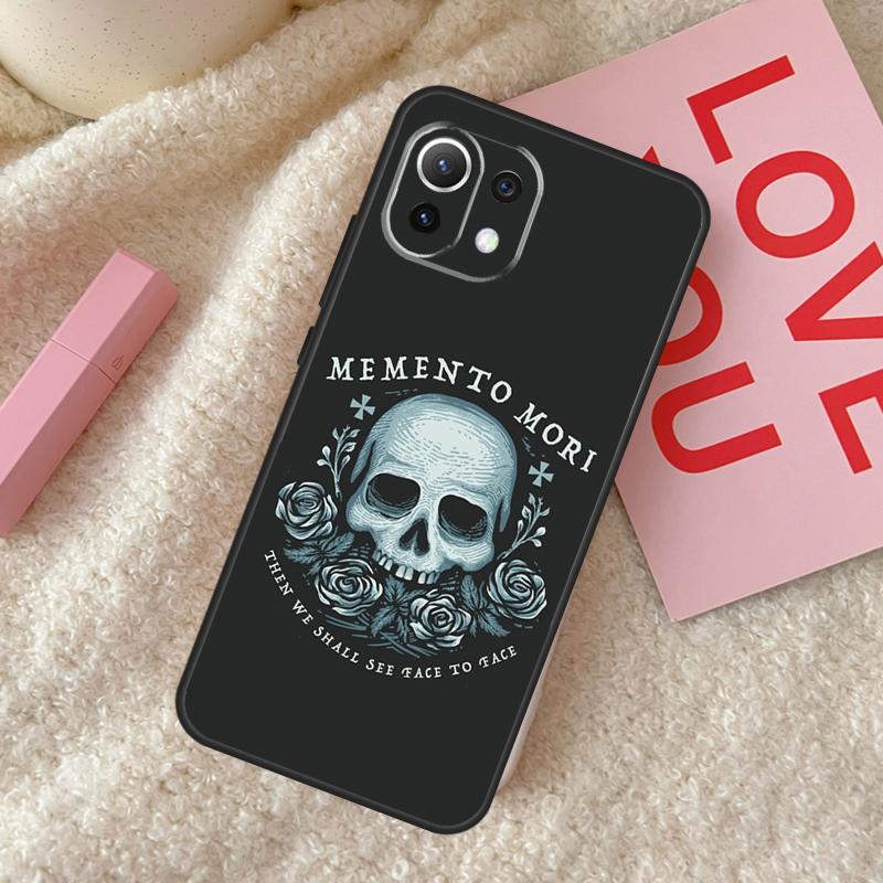 Чехол Memento Mori для Xiaomi 15 14 Ultra 13T 14T 15T Pro 17 Pro Max POCO F8 F7 F5 F6 X3 X5 X6 X7 Pro